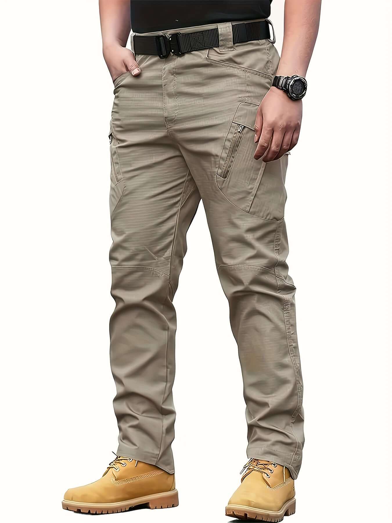 Men's Army Combat Work Pants with Extra Pockets