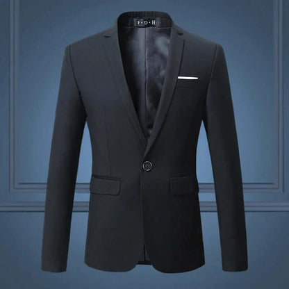Slim Fit Classic Business Blazer