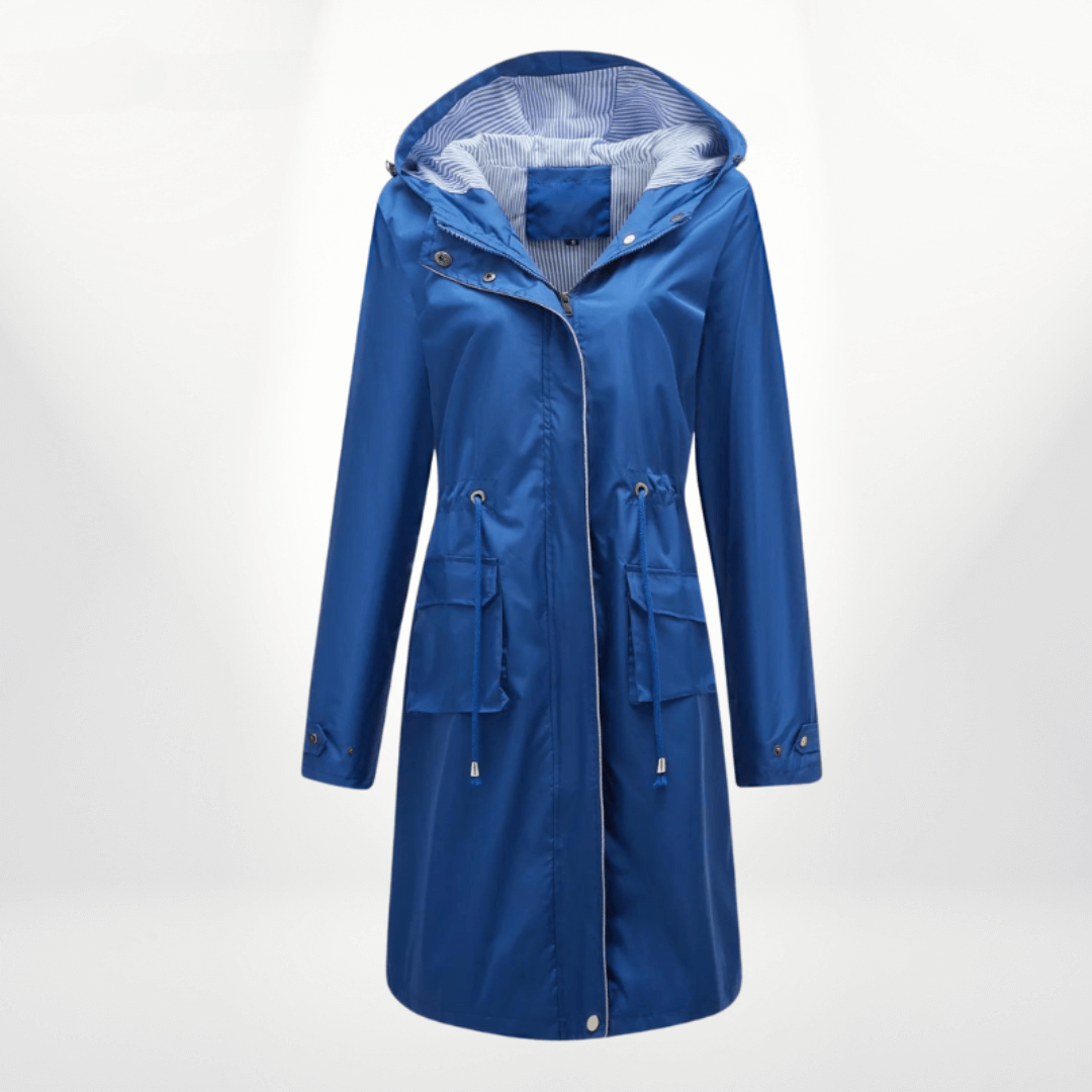 Ladies Long Waterproof Rain Coat