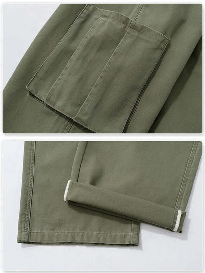 Comfortable Men's Casual Cargo Pants with Extra Pockets
