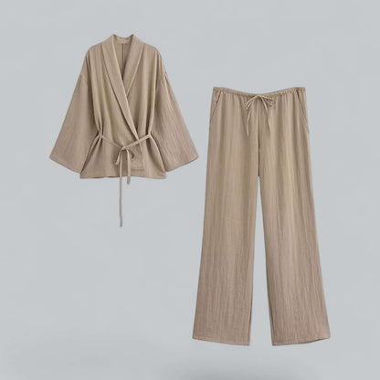 Lightweight Cotton Summer Set - Luxivelle