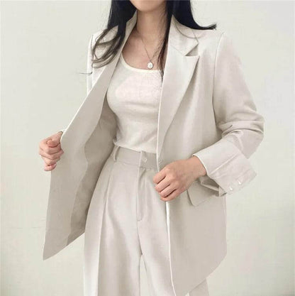 Classic Fit Jacket and Trousers Suit Set