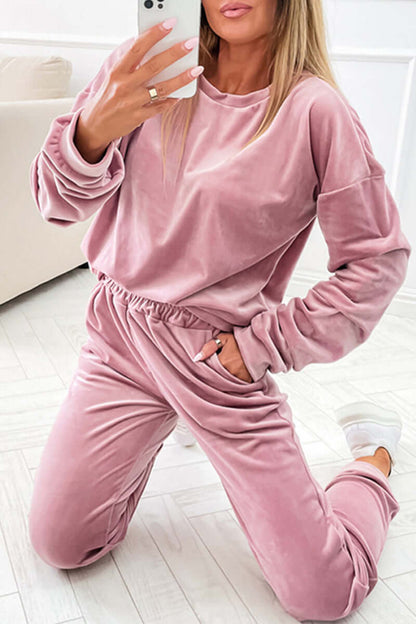 Soft Plush Women's Lounge Wear Set