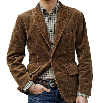 Classic Textured Jacket for Men - Luxivelle