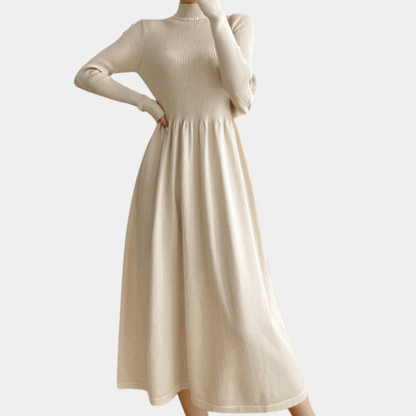 Warm Cozy Ladies Knit Dress