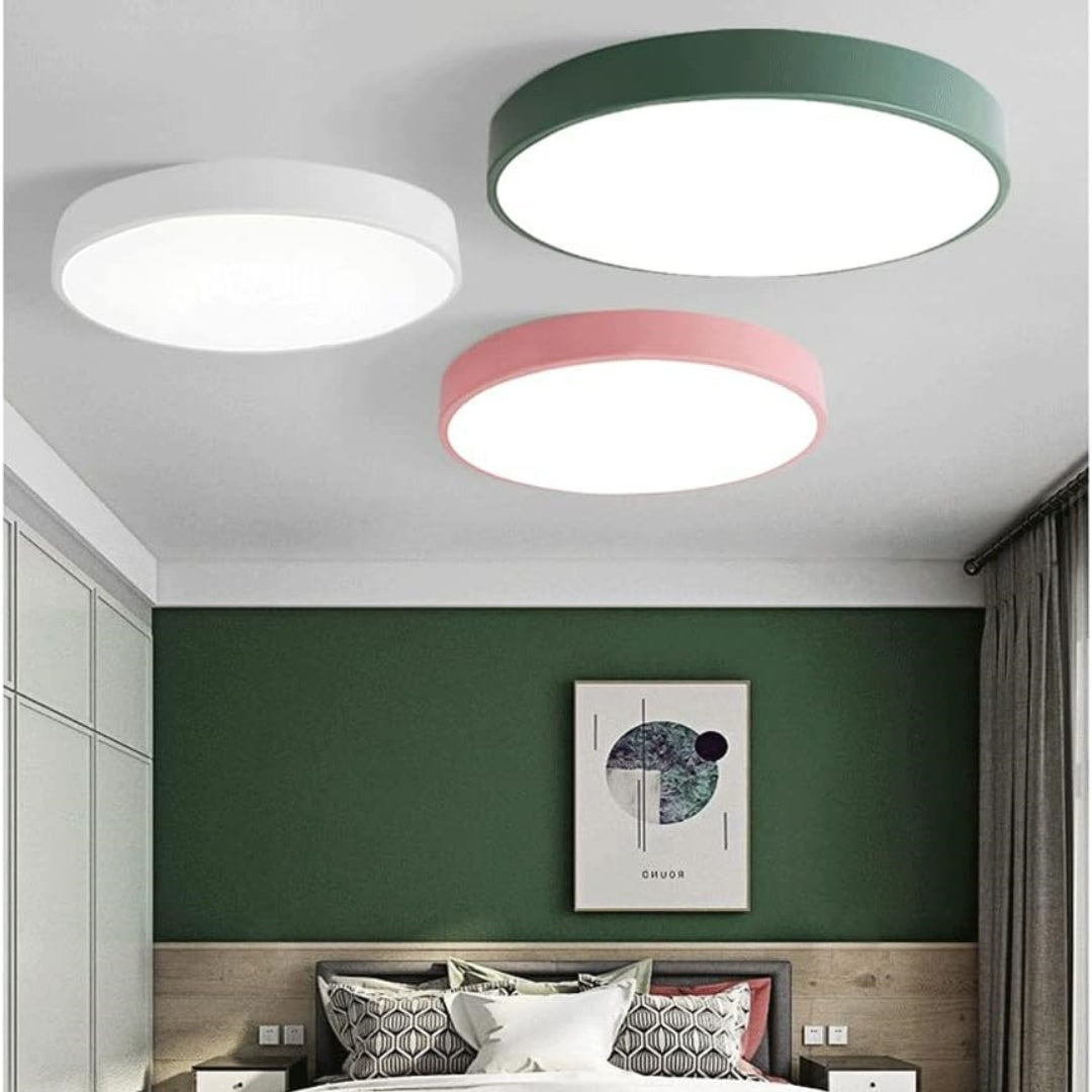 Round Indoor LED Ceiling Light Fixture