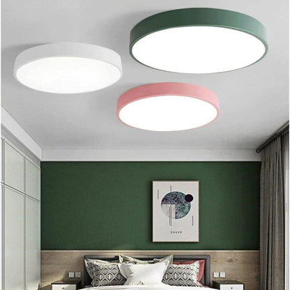 Round Indoor LED Ceiling Light Fixture