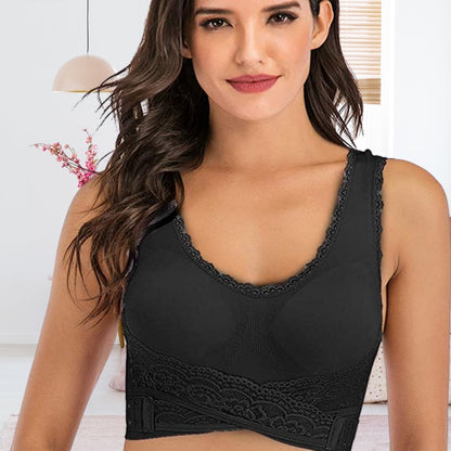 Comfortable Women's Wireless Sports Bra for Summer