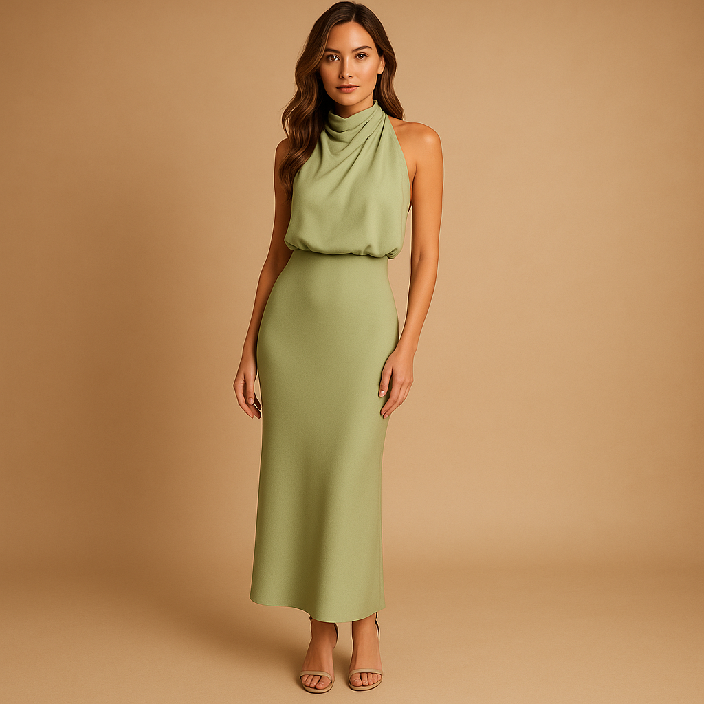 Classic Slim Fit Women's Dress - Luxivelle