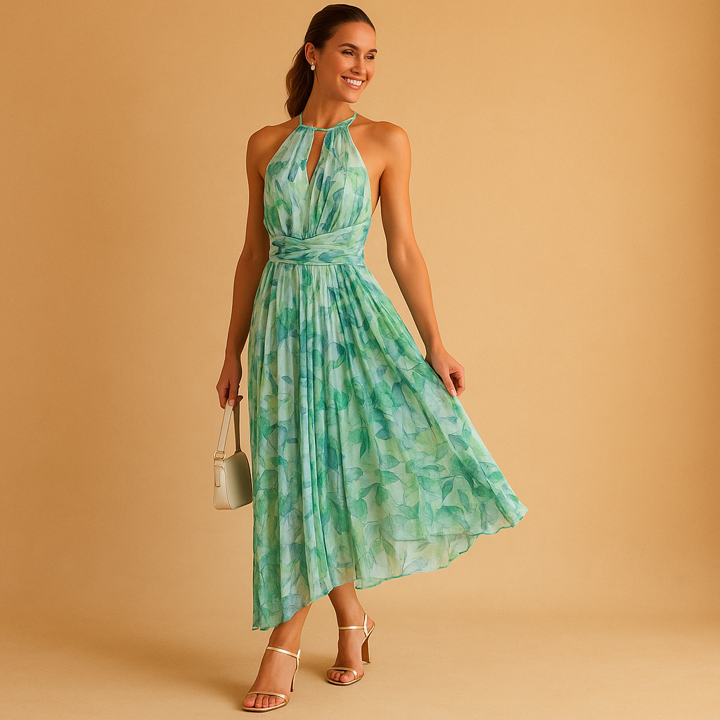 Elegant Strapless Maxi Dress for Ladies - Luxivelle
