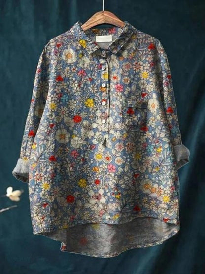 Pretty Flower Women's Blouse