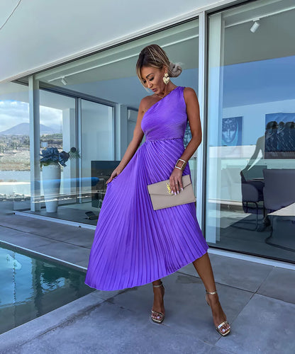 Chic Off-The-Shoulder Midi Dress