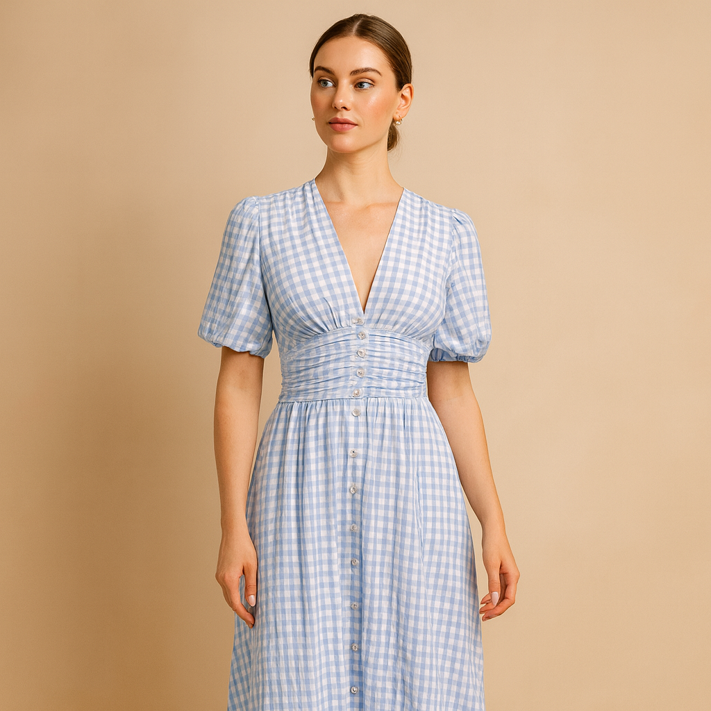 Elegant Long Sleeve Maxi Dress for Women - Luxivelle