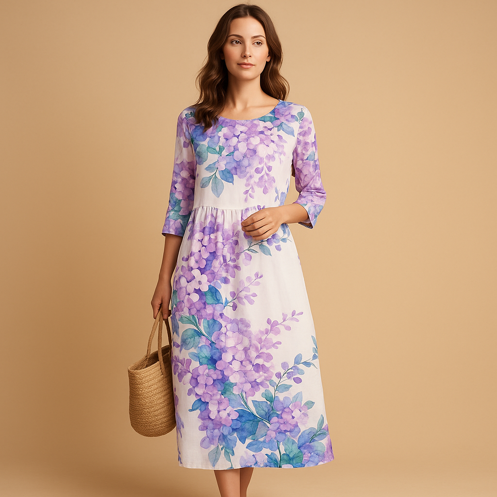 Elegant Casual Knee Length Dress