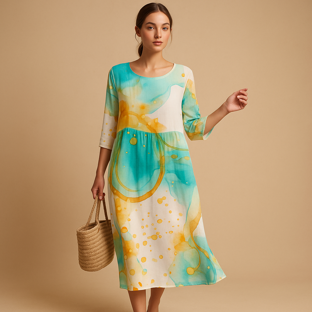 Elegant Casual Knee Length Dress