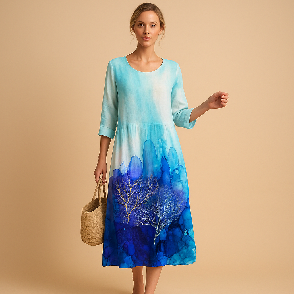Elegant Casual Knee Length Dress