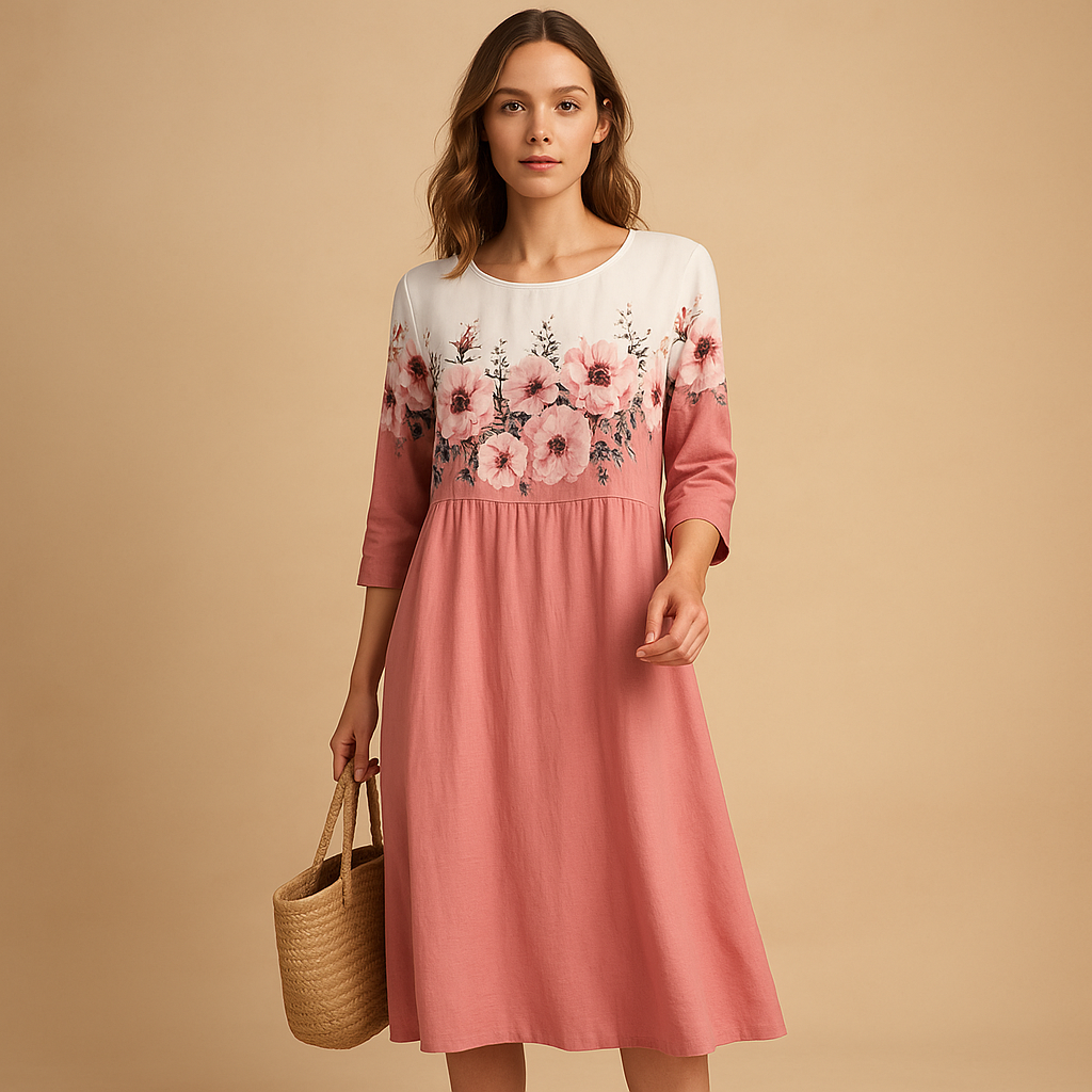 Elegant Casual Knee Length Dress