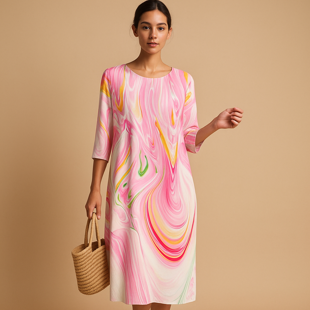 Elegant Casual Knee Length Dress