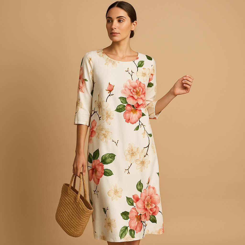 Elegant Casual Knee Length Dress