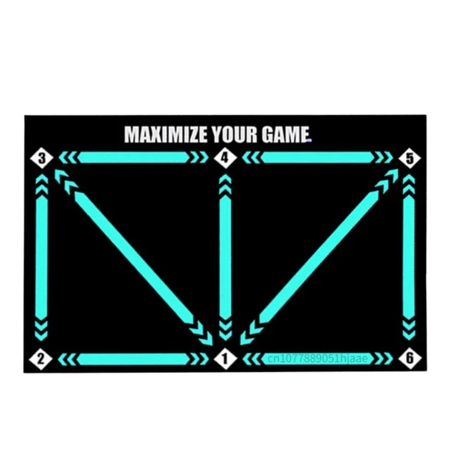 Kids Football Practice Training Mat with Coaching Videos - Luxivelle