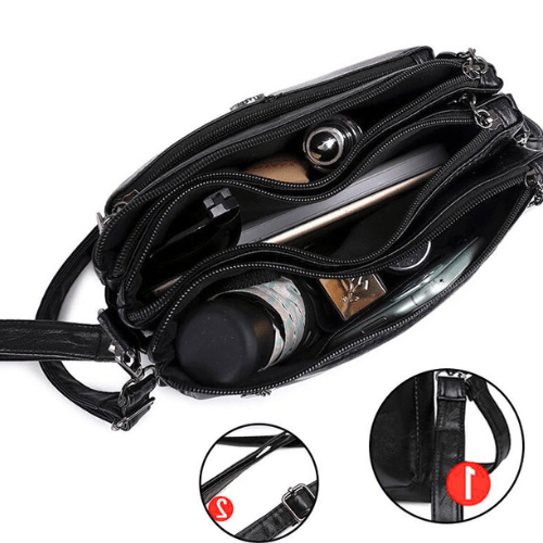 Luxury Mini Leather Shoulder Handbag for Women