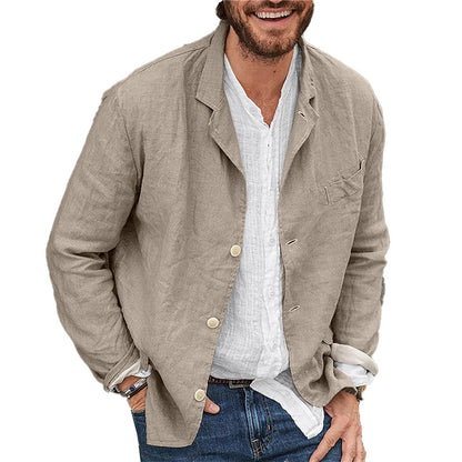 Relaxed Fit Summer Blazer for Men - Luxivelle