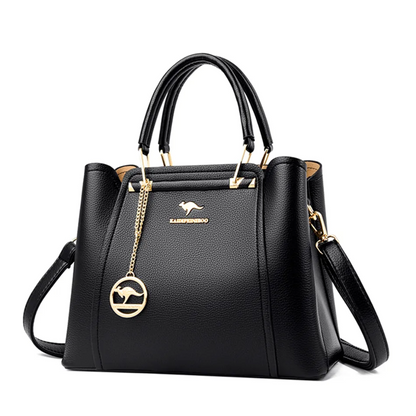Premium Women's Shoulder Bag - Chic Faux Leather Tote