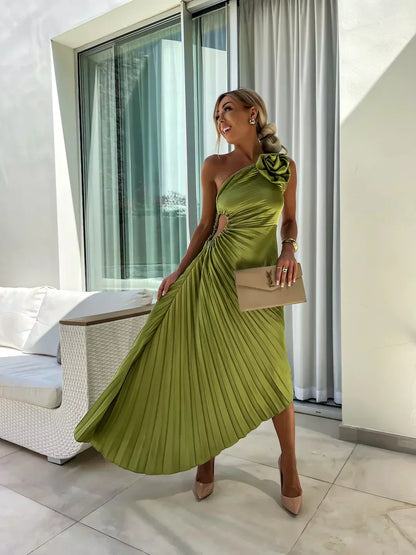 Elegant Floral Women's Dress