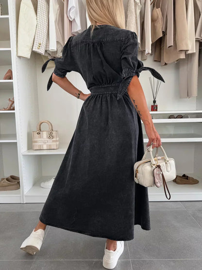 Ella | Stylish fashion denim dress