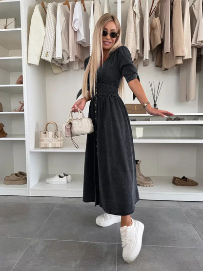 Ella | Stylish fashion denim dress