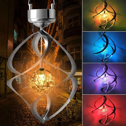 Colourful Solar Powered Wind Chime Lights - Luxivelle