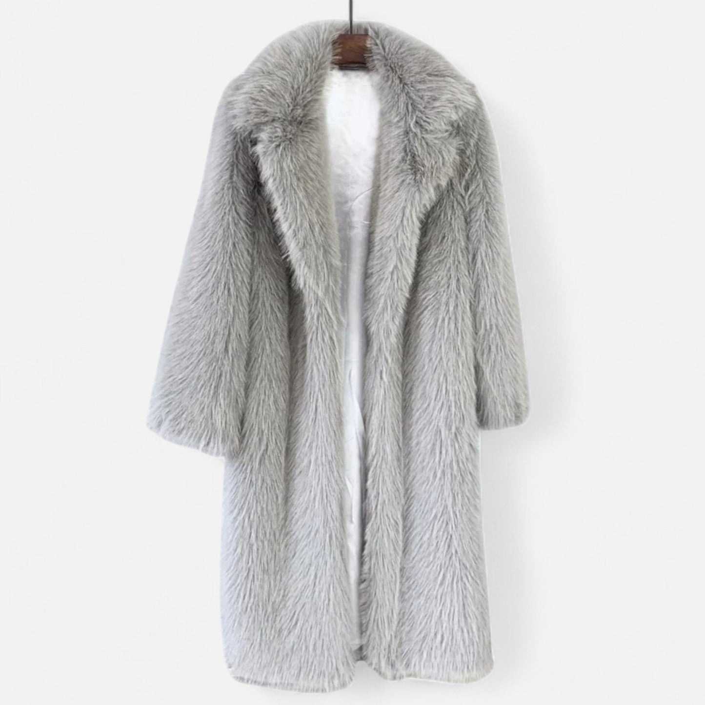 Luxurious Faux Fur Ladies Winter Coat