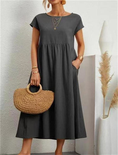 Mia | White Maxi Dress-3