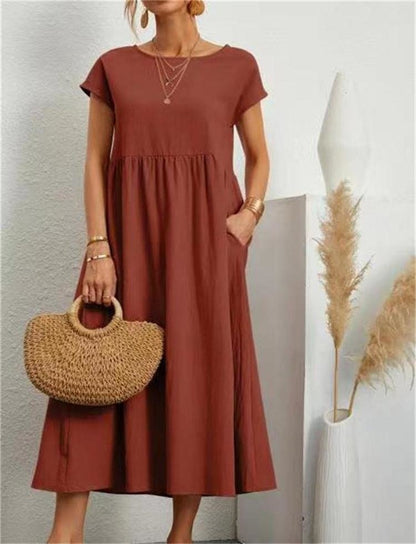 Mia | White Maxi Dress-4