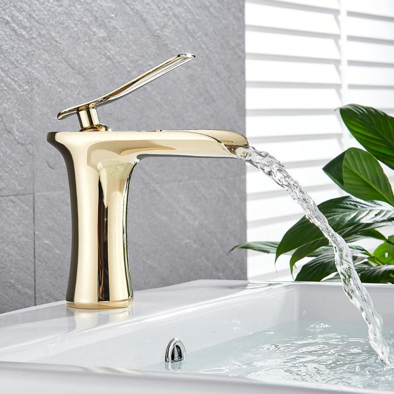 Luxury Bathroom Faucet - Sleek Contemporary Design