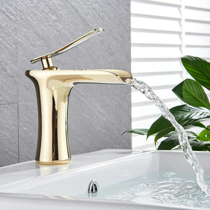 Luxury Bathroom Faucet - Sleek Contemporary Design