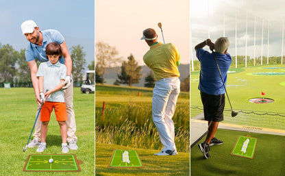 Golf Swing Analyzer Mat with Instant Feedback