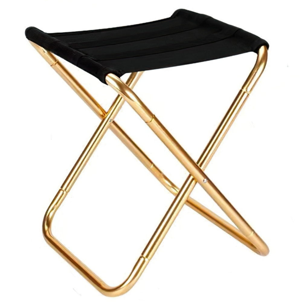 Compact Folding Camp Chair – Light & Portable Outdoor Seat - Luxivelle