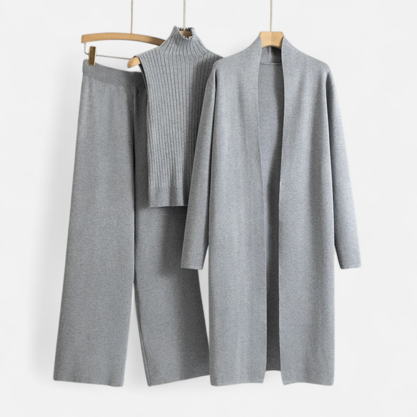 Cozy Women's 3-Piece Sweater Outfit Set