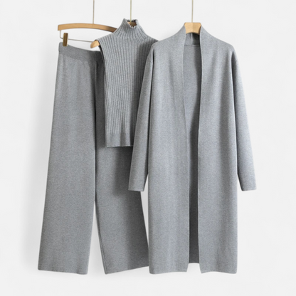 Cozy Women's 3-Piece Sweater Outfit Set