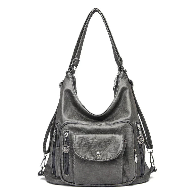Stylish Genuine Leather Tote Handbag