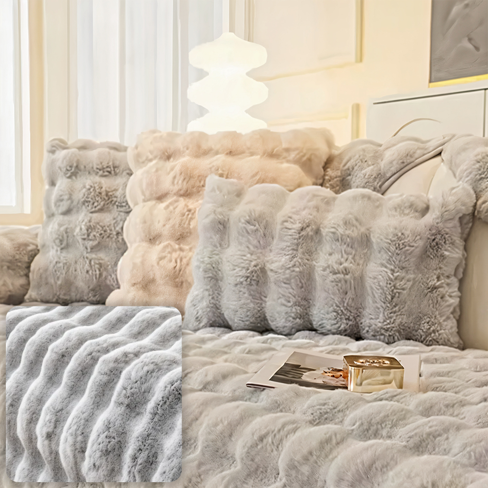 Soft Cushion Cover For Plush Home Sofa Decor