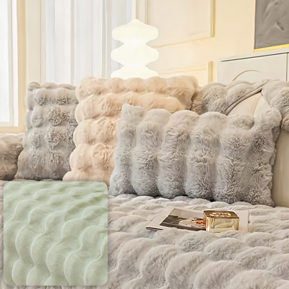 Soft Cushion Cover For Plush Home Sofa Decor
