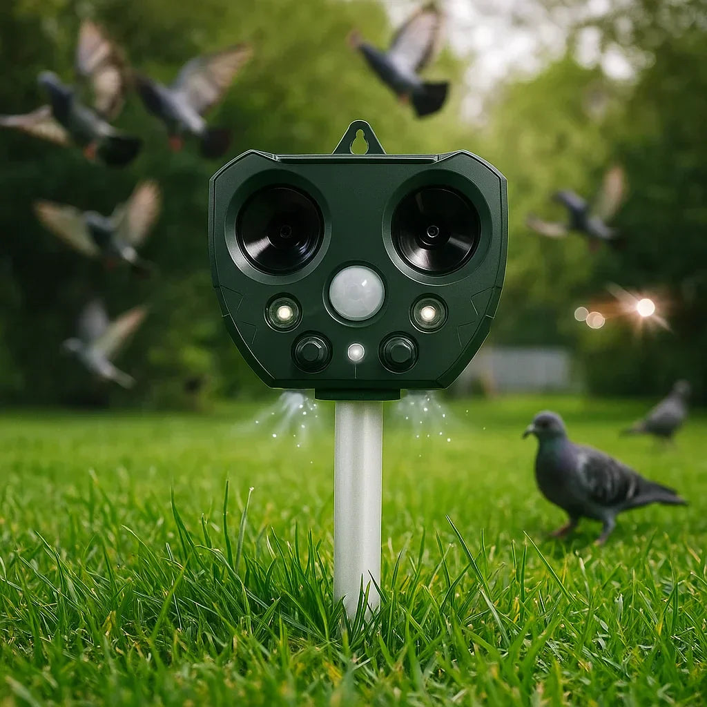 Effective Yard Bird Repellent Device - Luxivelle