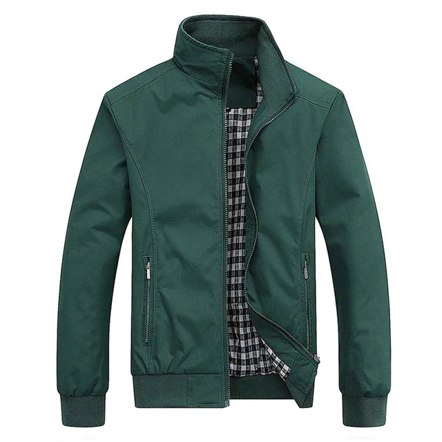 Waterproof Men's High Neck Outdoor Jacket