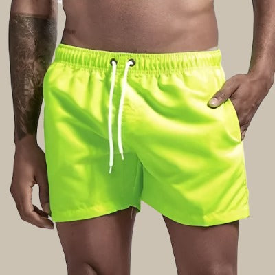 CoolWave | Men's Swim Shorts - Quick-Drying Board Shorts with Adjustable Fit and Pockets 1