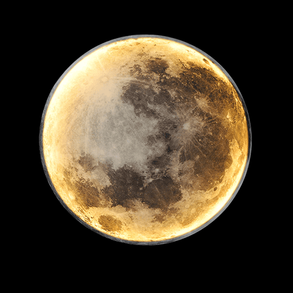 Bright Adjustable LED Moon Wall Lamp