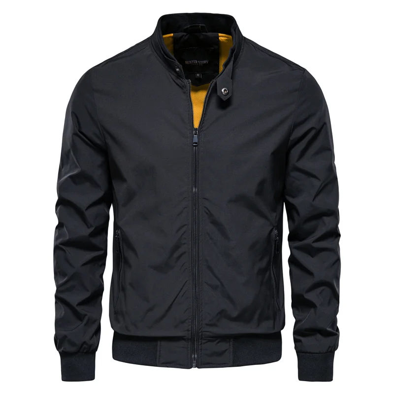 Men's Classic Fit Autumn Coat - Luxivelle