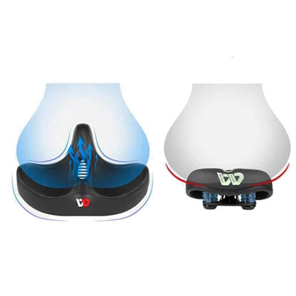 Soft Cushion Extra Wide Bike Seat for Comfortable Rides