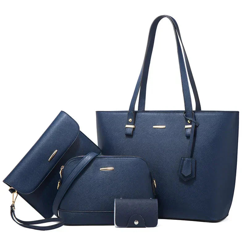 Luxury Tote and Shoulder Bag Combo